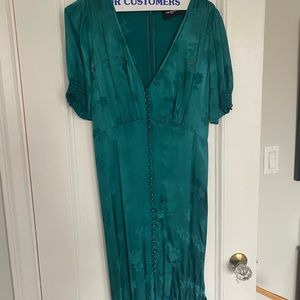 The Kooples silk midi dress